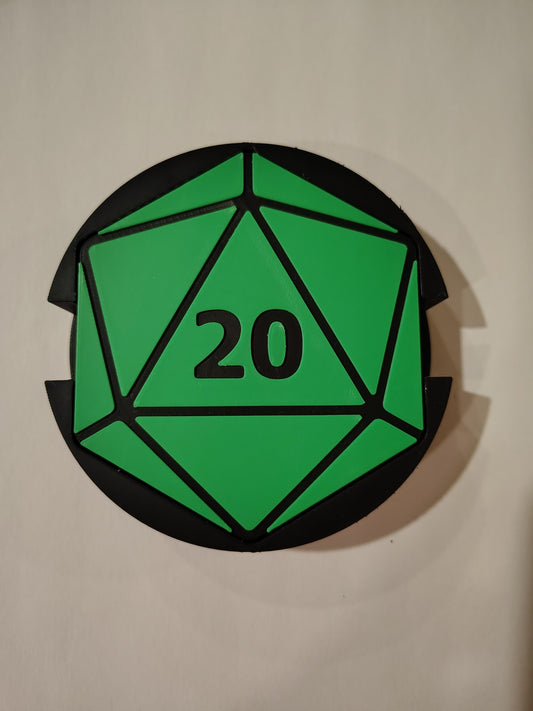 D20 coasters