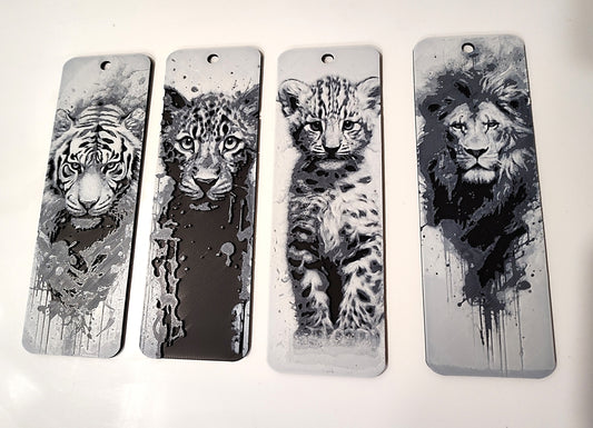 WIld Cats Bookmark Set
