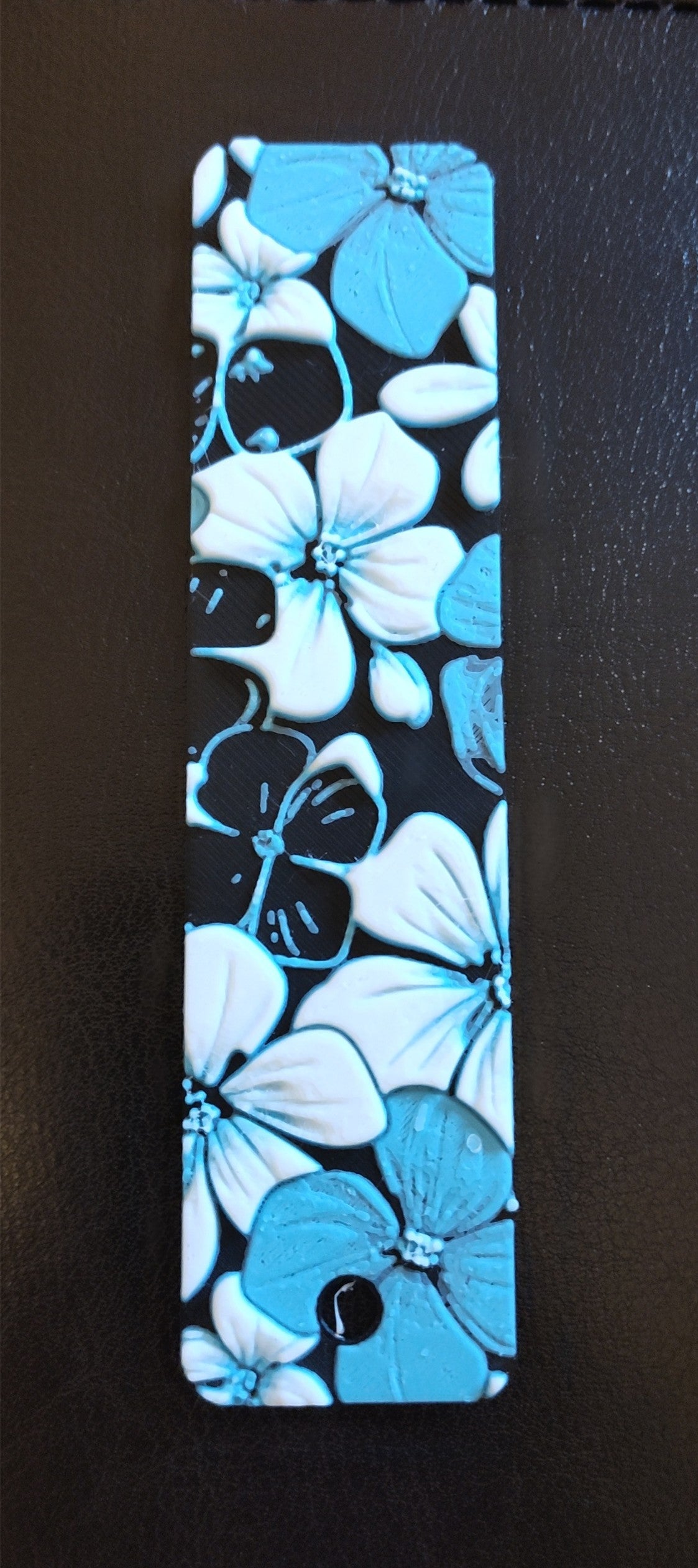 Flower Bookmark - Blue